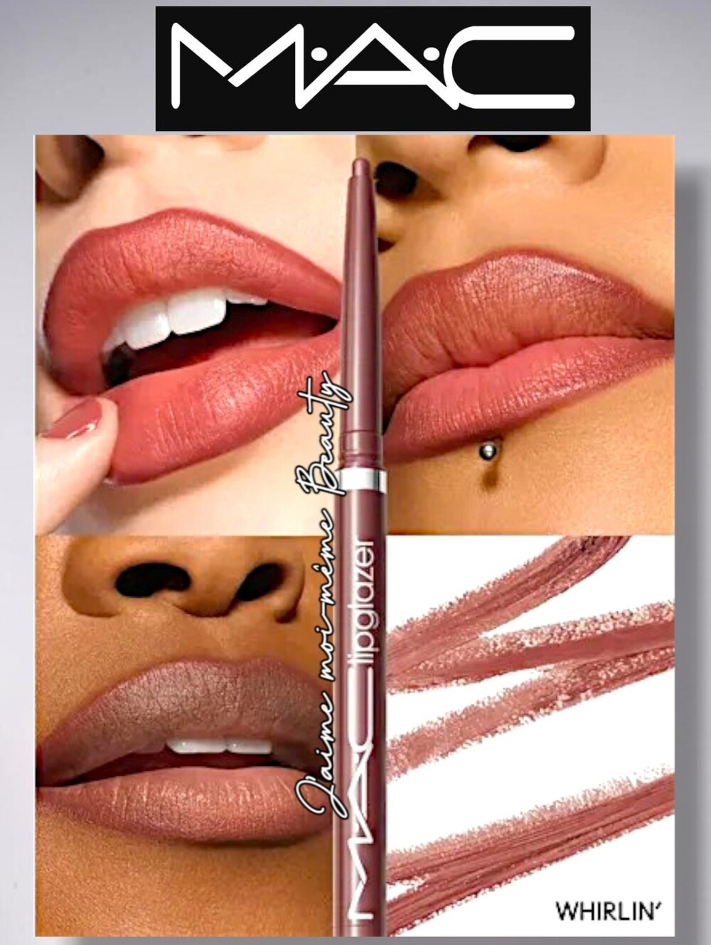 MAC Cosmetics Lip Liner Pencil - Whirlin' Mauve Pink